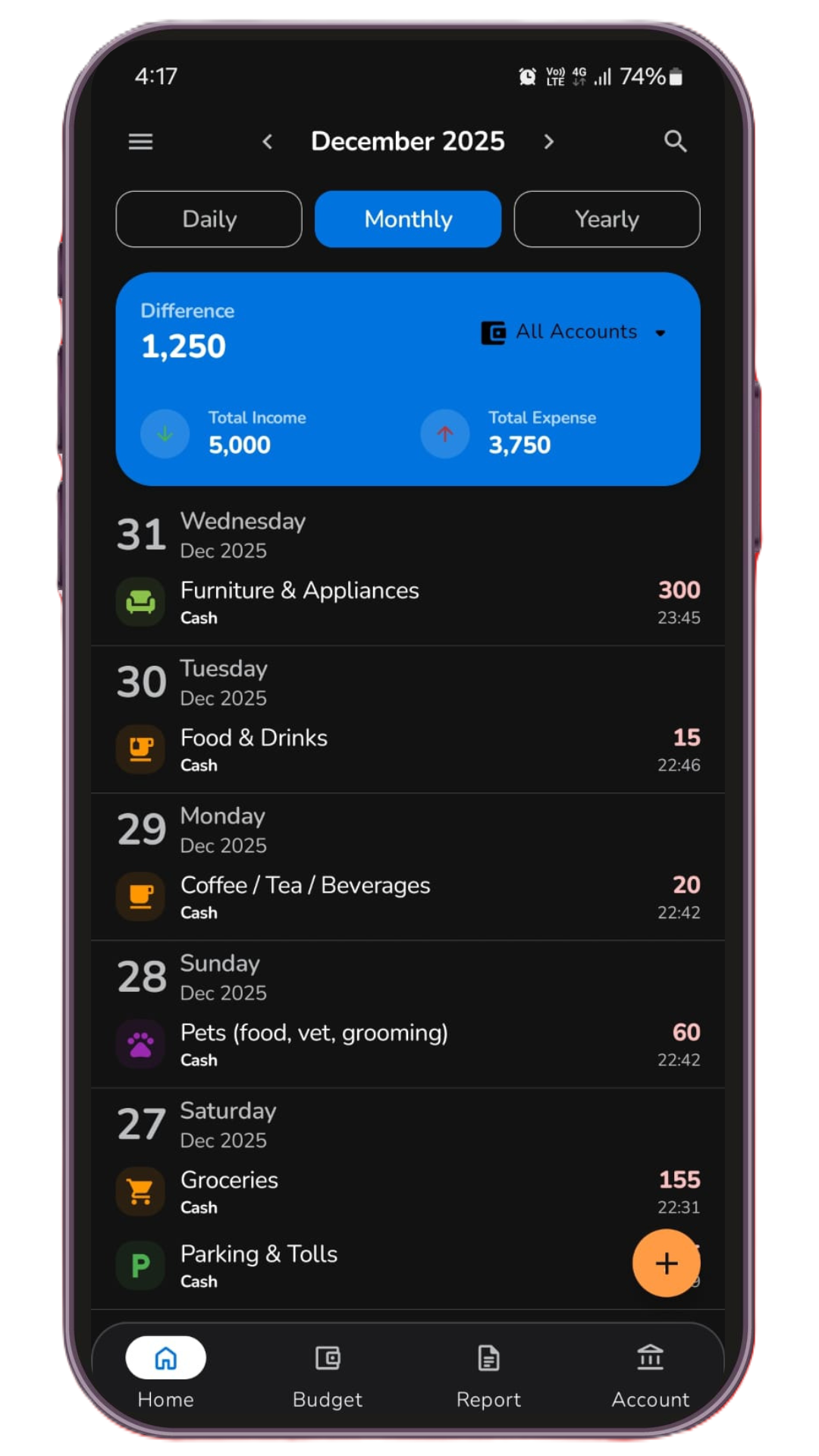 SpendRep Android App